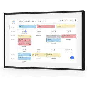 Digital Calendar, 15.6 Inch WiFi Digital Calendar&Chore Chart, 1920 * 1080P IPS Touchscreen, Smart Weekly and Monthly Planner+to Do List Notepad, Desk and Wall Calendar for Family Schedules
