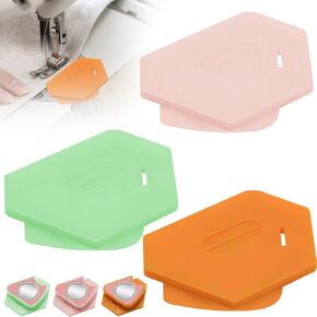 3Pcs Magnetic Sewing Guide, Removable Magnetic Seam Guide for Sewing Machine Multifunctional Polygonal Magnetic Sewing Accessories & Supplies, Magnetic Seam Guide for Sewing Machine Beginners