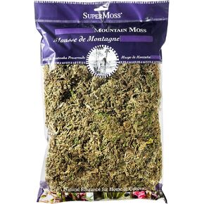 SuperMoss (23812) Mountain Moss Dried, Natural, 8oz