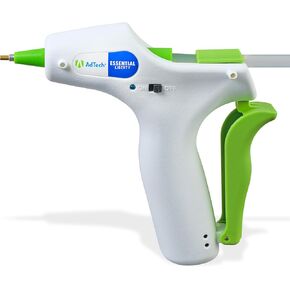 AdTech Liberty Cordless Mini Glue Gun with USB-C Charging, 90-Minute Runtime, Precision Nozzle, Strong Bonding, and 10 Crystal Clear Glue Sticks – Ideal for Crafts and Repairs
