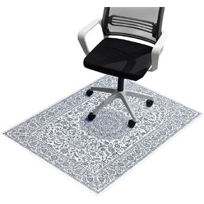 Office Chair Mat,36’’ X 48’’ Chair Mat with Non-Slip Backing,Modern Desk Chair Mat,Office Chair Mat for Hardwood Floor,Office Rug Easy to Move，Floor Mat for Office Chair Cleaned Easily,Chair Mats