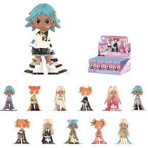 POP MART Lil Peach Riot Loading Series Figures, Blind Box Figures, Random Design Action Figures Collectible Toys Home Decorations, Holiday Birthday Gifts, Single Box