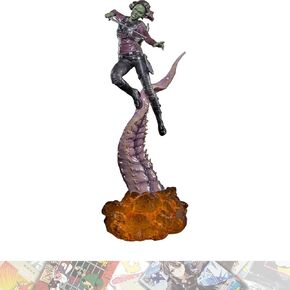 Iron Studios Gamor a: 30cm 1/10 Battle Diorama Statue Figurine Bundle with 1 Comics Theme Compatible Trading Card (INS30073)