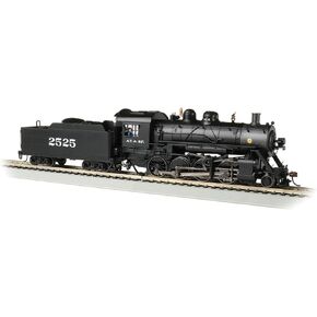 Bachmann Trains - 2-8-0 Consolidation - DCC Sound Value Equipped Locomotive - Santa FE #2525 - HO Scale