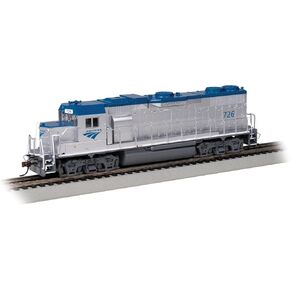 قطارات باخمان - قاطرة الديزل EMD GP38-2 DCC الجاهزة - Amtrak® Phase V #726 - مقياس HO