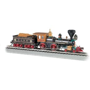باخمان يدرب 4-4-0 قيمة الصوت الأمريكية Dcc مجهزة بقاطرة البخار Ncrr The York Wood Load Ho Scale