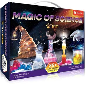 160+ Experiments Science Kit for Kids Ages 3 4 5 6 7 8, STEM Toys for 9-12 Year Old Boys Girls, Educational Chemistry Physical Learning Set for Kids Birthday Ideas