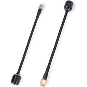 جديد 4.9G/5.8G 5dBi مكاسب عالية كاندي الطائرات بدون طيار هوائي MMCX واجهة الكوع هوائي طائرة بدون طيار FPV ، خفيفة الوزن ، أجزاء FPV