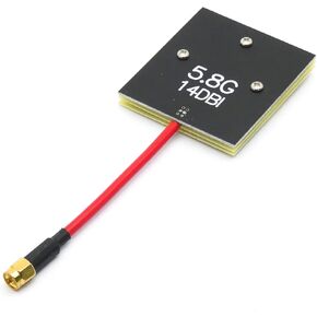 5.8G FPV Receiver Antenna 14dBi Directional Patch Panel 5.8GHz RP-SMA Inner Hole