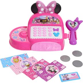 Disney Junior Minnie Mouse Bowtique Cash Register, Kids Toys for Ages 3 Up by Just Play