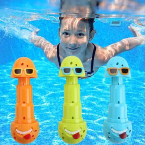 SASBSC Diving Sticks Pool Diving Toys for Kids Ages 4-8 Swimming Pool Toys for Kids Ages 8-12 Summer Outdoor Water Toys for Kids Adults Underwater Pool Dive/Swim Training Toy …