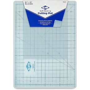 ALVIN TM Translucent Cutting Mat 8.5 x 12 inch | 3mm Layer with Grid on 1 Side | Light Box Compatible - Model TM2212