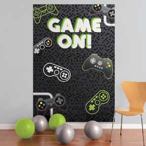 amscan Baby Shark Scene Setter - 59" x 65" | Multi-color | Pack of 4