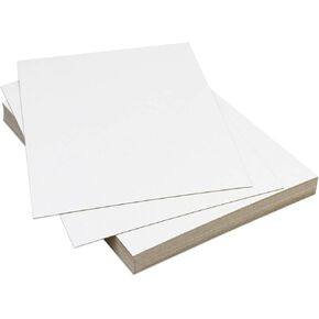 Hygloss Cardboard-Tagboard for Crafts, Backing for Photos and Documents, Scrapbooking and More-Approx. 28 pt. Thickness-8 x 10 inches-Pack of 100, 8 x 10-Inch, None