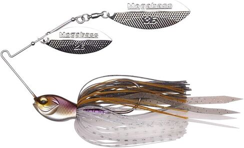 Megabass SV-3 Double Willow Spinnerbait - Ayu, 1/2 oz in Saudi Arabia