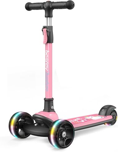 besrey 3 Wheel Scooter for Kids Ages 3-10 with 4 Adjustable Height in Kuwait