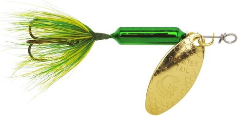 Yakima Bait Wordens Original Rooster Tail Spinner Lure, Pumpkin Seed, 1/8-Ounce in Saudi Arabia