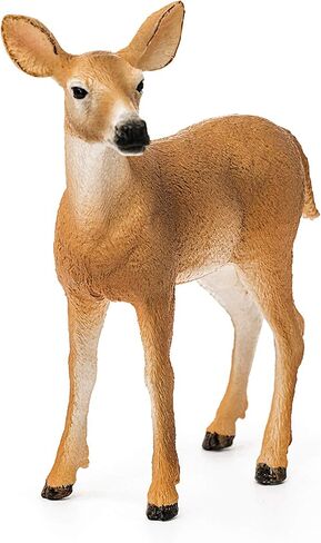 Schleich Wild Life, Animal Figurine, Animal Toys for Boys and Girls 3-8 Years Old, White-Tailed Doe, Ages 3+ in Saudi Arabia