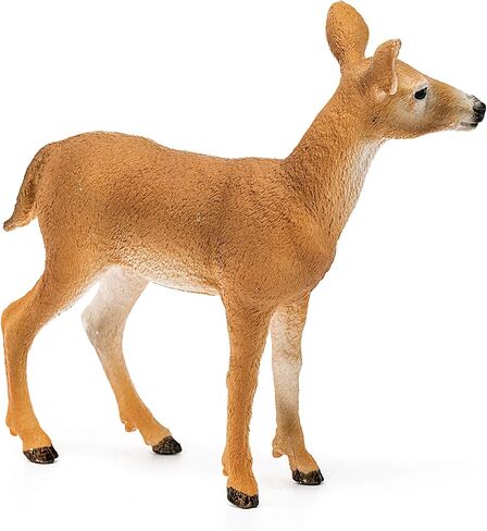 Schleich Wild Life, Animal Figurine, Animal Toys for Boys and Girls 3-8 Years Old, White-Tailed Doe, Ages 3+ in Saudi Arabia