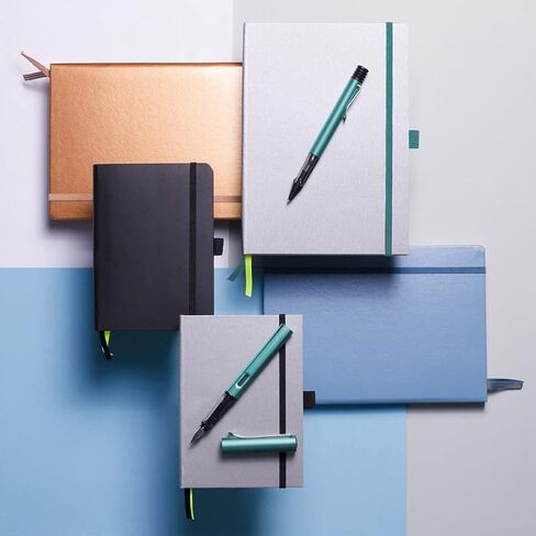 Lamy AL-star Fountain Pen - Elegant Design Cool Pens, Best Pens For Smooth Writing, Light Aluminum - Cosmic Fine Point Pen in Saudi Arabia