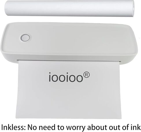 8 rolls (about 200 pages), thermal printer paper 8.5 x 11, letter, rolled, 3 proofing, not quick dry for pen, BPA free. For IOOIOO, Peripage, Munbyn, Jadens, Hprt, Phomemo…(lasting 10-15 years) in Saudi Arabia