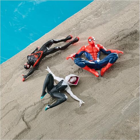 SwimWays Marvel Spidey Dive Characters 3-Pack, Swimming Pool Accessories & Kids Pool Toys, Pool Party Supplies & Water Toys for Kids Aged 5 & Up in Saudi Arabia