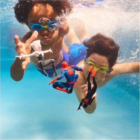 SwimWays Marvel Spidey Dive Characters 3-Pack, Swimming Pool Accessories & Kids Pool Toys, Pool Party Supplies & Water Toys for Kids Aged 5 & Up in Saudi Arabia