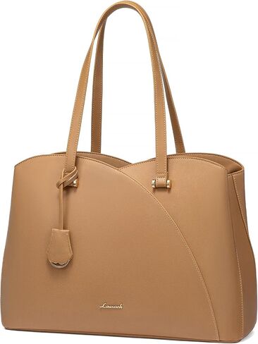 LOVEVOOK Laptop Tote Bag for Women, Work Bags Teacher Tote Bag, Leather Computer Bag Purses Handbag Professional Briefcase in Kuwait