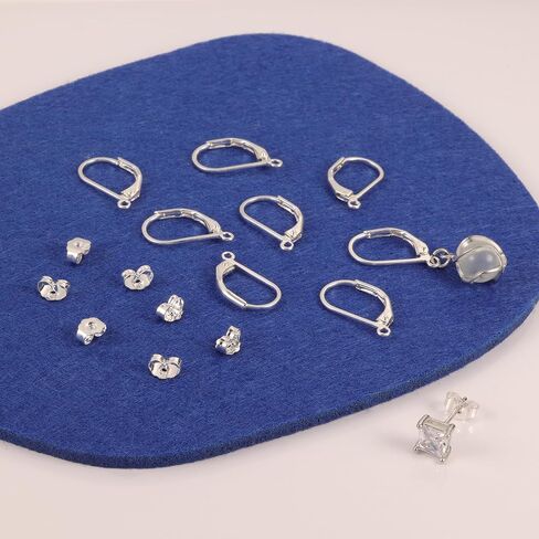 925 Sterling Silver Earring Making Supplies Ear Hooks Rings Butterfly Back in Saudi Arabia