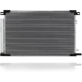 A/C Condenser - Pacific Best Inc. Fit/For 30085 18-23 Toyota Camry (Japan/Mexico-Built), 19-23 RAV4 (Japan Built) - With Receiver & Dryer