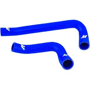 Mishimoto MMHOSE-WR4-03BL Silicone Radiator Hose Kit Compatible With Jeep Wrangler 4Cyl 1997-2006 Blue