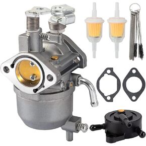 Carburetor for Kawasaki Engine EZGO RXV, 2010-2015 TXT,2010-2014 Valor ST 400 MPT 800 Refresher 1200 Cushman 280 Commander 2200 Bellhop, Carb for 13HP FJ400D Engine Motor Golf Cart