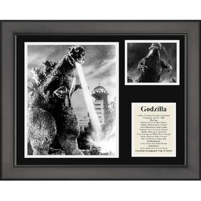 Framed Godzilla Movie 12"x15" Photo Collage