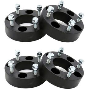 HICKS 4x110 Wheel Spacers 1.5" Thick Wheel Spacer Adapters 74mm Hub Bore with 10x1.25 Studs, Set of 4