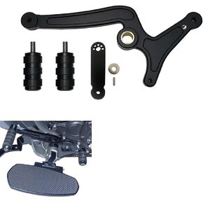 TiCoast Heel Toe Gear Shift Lever, Shifter Level Pedal, Motorcycle Brake Pedal Foot Pegs for 2015 and Up Indian Scout and Scout Sixty