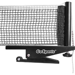 GoSports Universal Regulation Table Tennis Net with Clamps 72 Inch Tournament Regulation Net with Adjustable Side Posts