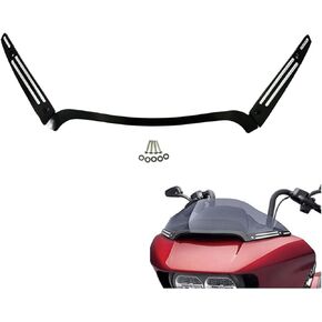 HDBUBALUS Motorcycle Split Windshield Trim Side Trim Kit Fit for Harley Road Glide CVO FLTRU FLTRX 2015-2020