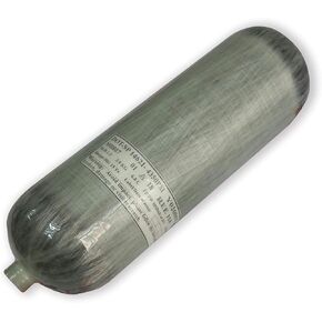 6.8L dot Carbon Fiber Tank 416 Cu.in. 4500 psi PCP Air Tank 72 cu ft Scuba Tank for Air Rifle Paintball Diving M18 X 1.5