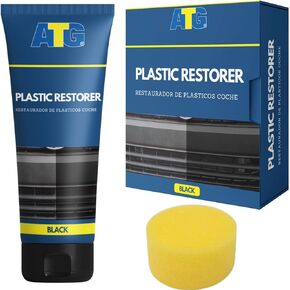 ATG Perfect Color Plastic Dye | Trim Shine | Plastic Repair | Car Shine | Car Black Plastic Restorer | Rubber Paint | Bumper Restorer | Plastic Dye | Black Trim Restorer
