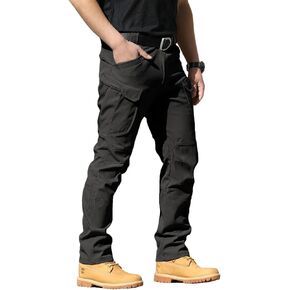 سروال تكتيكي للرجال من AUTIWITUA سروال تكتيكي مقاوم للماء مرن للتمزق سروال شحن خفيف الوزن مع جيوب متعددة (بدون حزام) in Kuwait