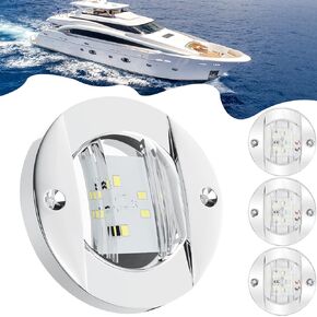 PSEQT LED Marine Boat Deck Lights, Stern Courtesy Interior Pontoon Anchor Light Waterproof for boats Night Fishing Kayak Yacht Duck John Boat in Kuwait