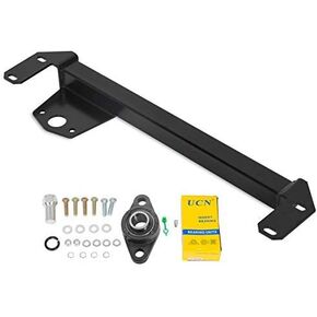 KUAFU Steering Gear Box Stabilizer Bar Kit W/Hardware Compatible With 1994-2002 Dodge Ram 1500 2500 3500 4x4 Both Gasoline, Diesel Models