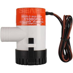 SEAFLO 12v 1100 GPH Bilge Pump 4 Year Warranty!
