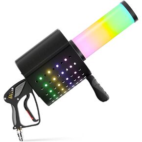 Handheld Confetti Machine 7 colors CO2 Confetti Machine Professional Confetti for Party Wedding Stage Concerts Theater