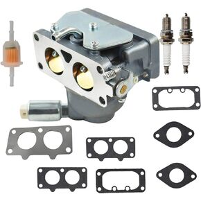 ALL-CARB 799230 Carburetor Replacement for John Deere L118 L120 LA130 LA135 LA140 LA150 Replacement for Briggs & Stratton 791230 699709 499804 Carburetor