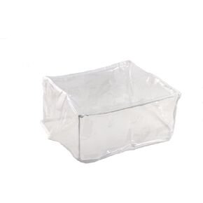 Mahogany Rhino Typewriter Cover, dust and Display Cover for Vintage and Antique Portable typewriters, clear, 14 x 13.5 x 7