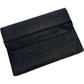 Alpha Felt and Leather Sleeve | Protective Felt & Leather Sleeve with Soft, Non Scratch Lining
