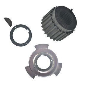Crankshaft Belt Pulley with Sensor Blade and Spacer Replacement for Mitsubishi Montero Galant Eclipse 3.0L 3.5L