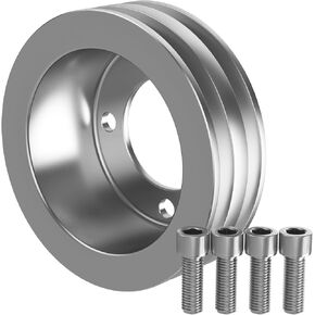 2 Groove Crankshaft Pulley for Ford Small Block 1969-Up 289 302 351w 351C 351W 351M 400 V8 5.0L in Saudi Arabia