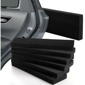 ZOOFOX 6 عبوات من واقي جدار المرآب، واقي ممتص الصدمات لحافة باب السيارة، وسادة إسفنجية EVA ذاتية اللصق للمستودعات الضيقة للمساعدة في وقوف السيارات، 16 بوصة × 4.9 بوصة × 1.2 بوصة in Kuwait